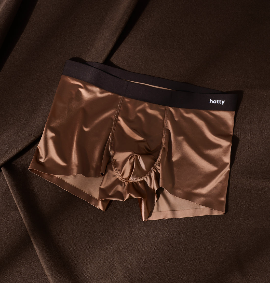 Elegant Silk Men's Ice Silk Underwear Mulberry Silk Antimicrobial Men's Boxer Briefs