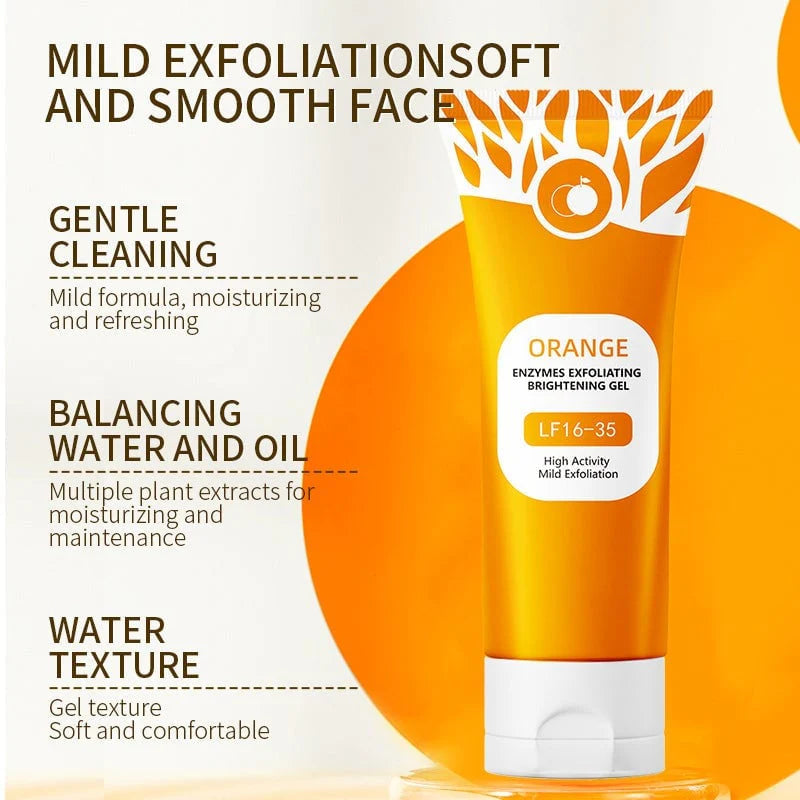 🔥LAST DAY SALE🔥Orange Enzyme Active Mild Body Exfoliator – Radiant Skin with Orange Extract🍊